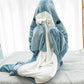 Cartoon Shark Sleeping Bag - Pajamas Office Nap Shark Blankets