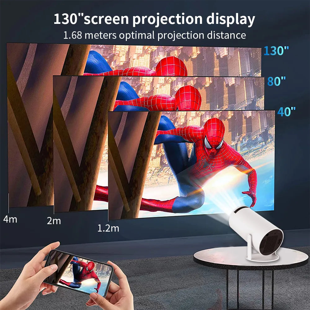 Project filmble™ - Mini Portable 5G wifi cinema 4K movie Projector