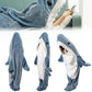 Cartoon Shark Sleeping Bag - Pajamas Office Nap Shark Blankets