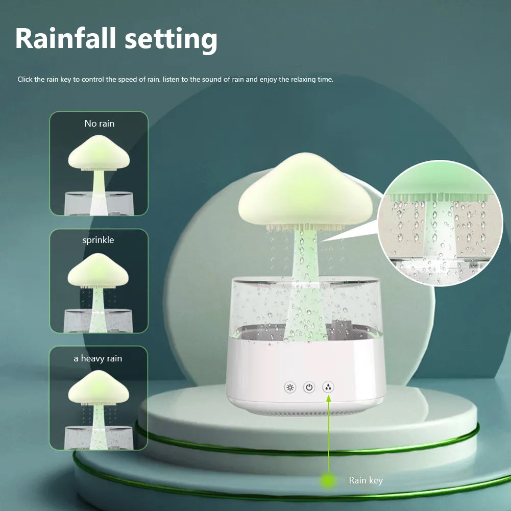 PrecipiRain™ - Air Humidifier Electric Aroma Diffuser Rain Cloud